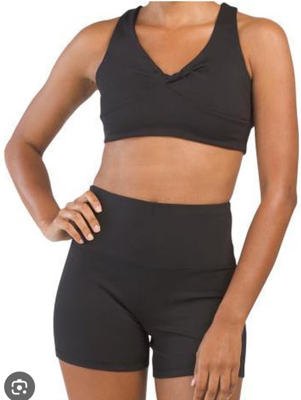 NWT Harmony Balance Sports Bra & Shorts 2-Piece Set Size XS